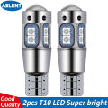 ASLENT 2PCS High Quality T10 W5W 168 192 Led Tail Light 3030 10smd 12V Car Led Auto Lamp CANBUS NO Error Car Marker Parking Bulb. 