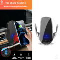 For Benz C Class W204 2008-2010 Phone Holde Car Mobile Support Special Fixed Bracket Base Wireless Charging Stand Interior.