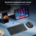 Wireless Keyboard and Mouse Rechargeable Bluetooth-compatible Keyboard For Laptop Tablet Phone Ipad For Android iOS Windows. 