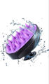 Shampoo Massager Brush Scalp Hair Scrubber with Soft Silicone Bristles For All Type Of Hairs Straight Curly Wet Dry For Men Women Children. 