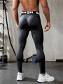 Mens Compression Leggings Sports Pants Running Workout Gym Tights Pants Quick Drying Fitness Jogging Training Stretch Pants.