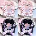 1Pc Lace Bat Wings Photo Card Holder, Anime Character Merchandise, Guka Display Card, Celebrity Fan Club Otaku B8 Small Card, Otaku Ita Bag Decoration Card Holder. 