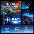 Magcubic 8K HY450 Projector HY-450 smart Android projector 900ANSI Ultra Short Throw indoor outdoor Allwinner H716 BT5.4 Auto Offset Electronic Focus WIFI6 Dual speaker home theater projector system home cenima. 
