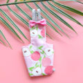 Parrot Diaper With Bowtie Cute Colorful Fruit Floral Cockatiel Pigeons Small Medium Large Pet Birds Flight Suit Clothes Washable.