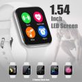 Smart Watch for Men & Women – IP68 Waterproof Fitness Tracker – Sports Watch with Heart Rate & Sleep Monitor – Pedometer & Smart Notifications (WhatsApp, Calls, Messages) – Activity Bracelet for Android & iOS – Stylish & Comfortable Wearable Tech.. 