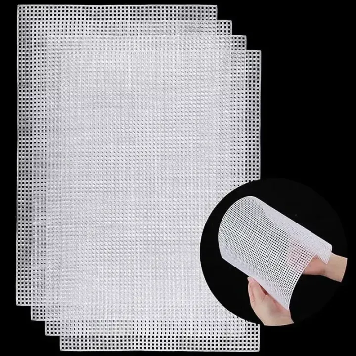 2/4pcs%20Plastic%20Canvas%20Embroidery%20Sheets%20White%20Bag%20Mesh%20Sheets%20for%20DIY%20Sewing%20Embroidered%20Woven%20Crafts%20-%20Image%203