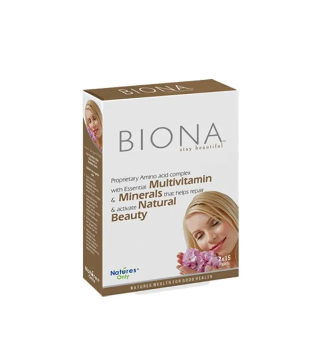 Biona - 30 capsules. For skin hair and nails | Daraz.lk