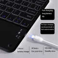 Wireless Keyboard With Touchpad For Apple Xiaomi Huawei Samsung Rechargeable Tablet Devices Bluetooth For iPad Cell Phone.