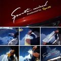 Sport Letter Car Stickers Emblem Badge Decal Auto Automobile Bonnet Sticker. 