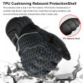 VEMAR Winter Short Motorcycle Gloves Winter Warm Windproof Protective Gloves 100%Waterproof Guantes Moto Luvas For Men Women.