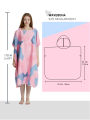 Surf Poncho Towel Poncho Quick-Dry Towel Hoodie Microfiber Beach Robe Changing Poncho Swim Towel Beach Poncho For Adults (A5). 