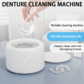 50KHZ Ultrasonic Braces Cleaning Machine USB rechargeable Multi-function Invisible Retainer Denture Machine Jewelry High Frequen.