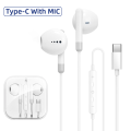 Type C 3.5mm Headset Stereo Music Earbud Wired Headphones With Mic DAC Chip For Samsung Galaxy S23 S22 S21 Ultra S20 Note 20 10. 