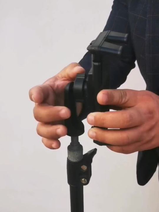 Tripod Monopod Universa Holder Mount,Stand Compatible with 7" - 15" Tablets IPad,4"-7"Folding Screen/Straight Panel Phone
