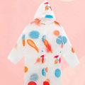 Kids Rain Coat for Girls Boys Cartoon Toddler Rain Wear Children Transparent Waterproof Raincoat Jacket Mermaid Poncho. 