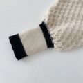 Women's Korean Fashion New Korean Loose Long-sleeved Knit Sweater Cardigans Outwear Coat. 