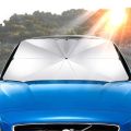 Foldable Car Sunshade for Front Windshield–Protects Dashboard, Reduces Heat Compact&Portable Quick Installation for Any Vehicle. 