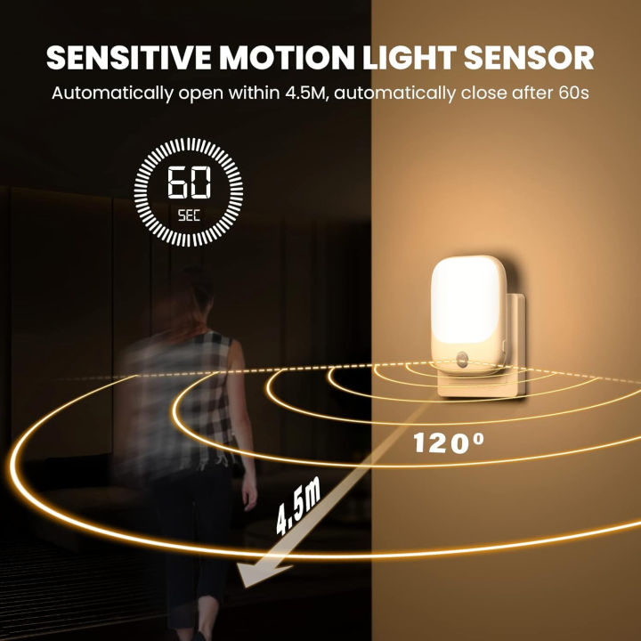 Night%20Light%20with%20Motion%20Sensor,%20Pack%20of%202%20LED%20Night%20Light%20Socket%20with%203%20Modes%20(ON/AUTO/OFF)%20and%205%20Brightness%20Dimmable%20for%20Bedroo%20-%20Image%205