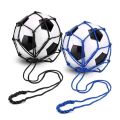 Youth Football Self Trainer Kick Net Pocket Professional Outdoor Sport Nylon Net Basketball Bag Solid Mesh Soccer Ball Carry Bag. 