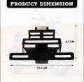 Premium Magnetic Foldable Tail Tidy/Bike Number Plate Holder for All Universal Bikes. 