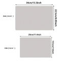 Microfiber Liner Clean Cloth with Screen Keyboard Imprint Protection for MacBook Keyboard Dustproof Cloth Air15' /15'Pro 13'/14'.
