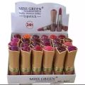 miss Green lipsticks. 