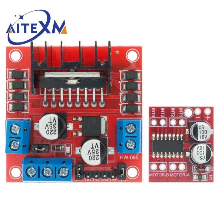 L298N DC Motor Driver Module L298N Stepper Motor Smart Car Robot Breadboard Peltier High Power L298 DC Motor Driver for Arduino