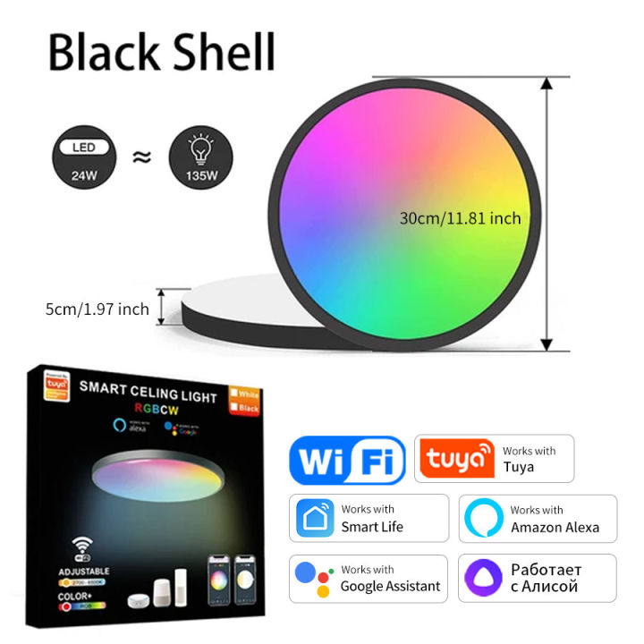 Tuya%20Smart%20WiFi%20BLE%20LED%20Ceiling%20Light%20AC%20220V%2024W%20RGBCW%20Round%20Ceiling%20Lamp%20Indoor%20Lighting%20APP%20Alexa%20Geogle%20Home%20Voice%20Control%20lightify%20-%20Image%208