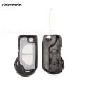Jingyuqin 2/3 Buttons Flip Folding Remote Car Key Shell Case Fob For Citroen DS3 With Uncut VA2 Blade Housing Cover.