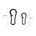 40pcs Fishing Snap Clips Speed Links Fishing Swivel Quick Change Carp Terminal Tackle Accessories AG039. 