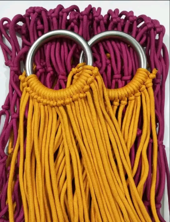 Premium%20Dolna%20With%20SS%20Rings%20on%20both%20side%20For%20All-1Pcs/Hand%20Made%20Dulna%20Adult%20Rope%20bed%20Hanging%20Dulna%20Use%20For%20All%20People%20Large%20Swing%20-%20Image%204