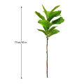 77-135cm (53.1in) Artificial Fiddle Leaf Ficus Fig Plant for Outdoor Courtyard Garden Balcony Indoor Home and Office Decoration. 