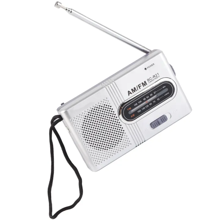 AM%20FM%20Radio%20Long%205W%20Speaker%20Lasting%20Portable%20Pocket%20Transistor%20Radio%20with%20Earphone%20Jack%20for%20Home%20Outdoor%20Silver%20Gray%20AM%20FM%20Radio%20-%20Image%204
