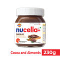 Nucella+ Chocolate Spread Cocoa & Almonds 230gm. 