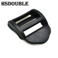 10 Pcs/Pack 20mm 25mm 32mm 38mm Plastic Black Ladder Lock Slider Release Buckles for Backpack Straps Webbing.