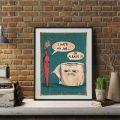1pc 15.7in*23.6in/40cm*60cm Wall Poster What To Do When I Make A Mistake Scripture Canvas Painting Wall Art School Decor,No Fram. 