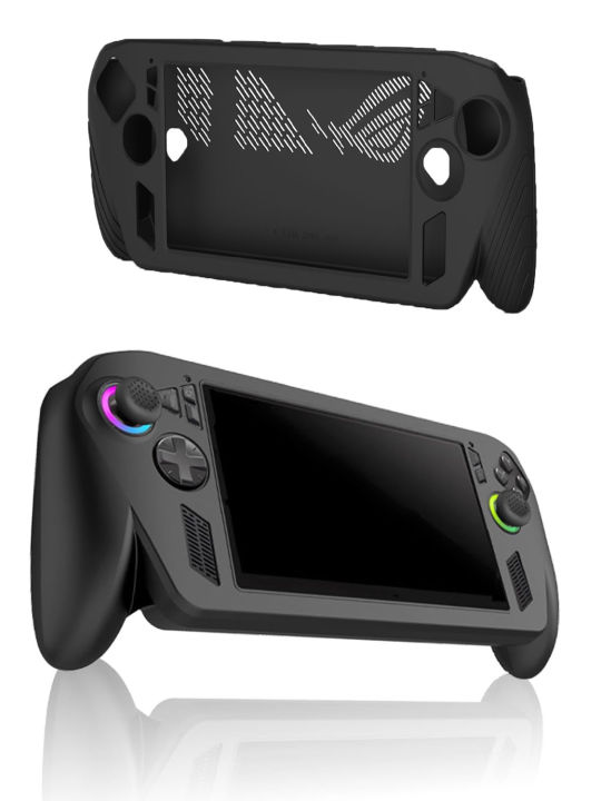Case for ROG Xbox Ally X, Fully Wrap Silicon Soft Protective Shockproof Cover with Support for ROG Xbox Ally
