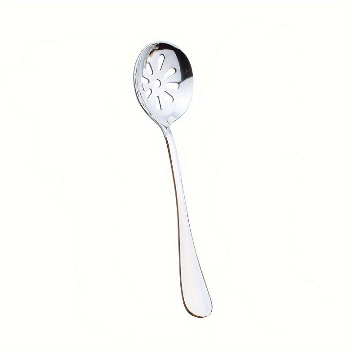 1pc%20Serving%20Spoon,%20Slotted%20Spoon,%20Stainless%20Steel%20Buffet%20Restaurant%20Dinner%20Spoon,%20Party%20Banquet%20Dining%20Utensils,%20Silvery%20-%20Image%204