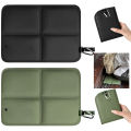 Oxford Cloth Folding Camping Seat Pad Waterproof Thickened Portable Moisture-proof Pad for Hiking Trekking Outdoor Activities.