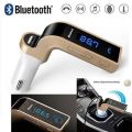 CARG7 - Bluetooth Car Handsfree FM Modulator- Multicolour. 