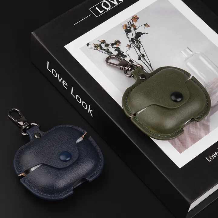 Luxury%20Leather%20PU%20Cover%20For%20%20Buds%203%20Pro%20Buds3%20Case%20For%20%20%20Buds%203%20Buzz%203%20Pro%20Funda%20Headphone%20Sleeve%20With%20Hook%20-%20Image%203