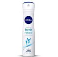 Nivea Body Spray Fresh Natural 150 ml.