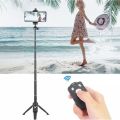 3 in 1 Yunteng YT-9928 handheld tripod selfie stick with Bluetooth remote for smart phone 100% genuine. 