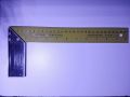 metal SQUALA L-SQUARE ANGLE RULER 10"/21cm,12"/26cm. 