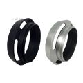 Camera Lens Hood Metal Vented 35/37/39/40.5/43/46/49/52/55/58/62/67/72/77/82mm Screw-in Lente Protect For  . 