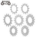 MUQZI Bike Cassette Cog Single Speed 12T 13T 14T 15T 16T 17T 18T Sprockets MTB Road Bicycle Flywheel Cog. 