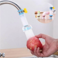 Plastic Faucet Water Saving Filter Rotating Spray Tap Nozzle for Kitchen Bathroom Accessories. 