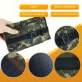 Portable Solar Charger 20W Foldable Solar Panel USB Solar Phone Charger Monocrystalline High Efficiency.