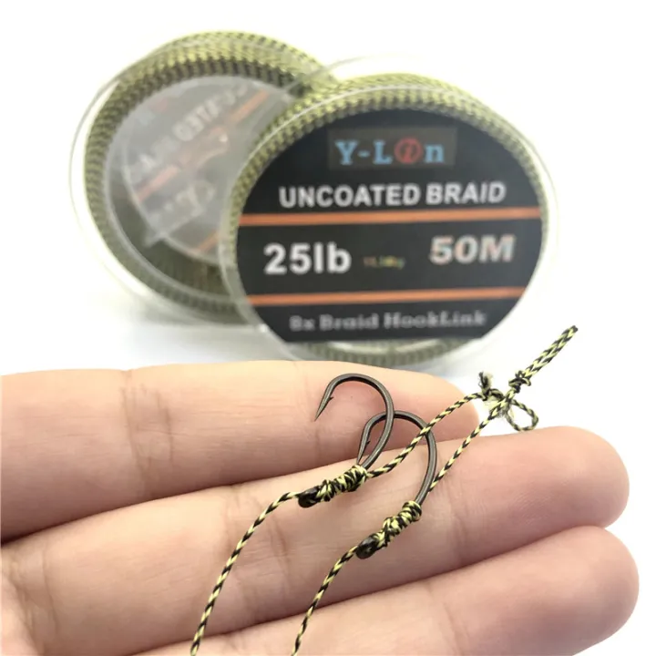 50m%208%20Stand%20%20Carp%20Fishing%20Line%20Soft%20Hook%20Link%20Carp%20Hooklink%20Uncoated%20Braid%20Line%20For%20Hair%20Rig%2025%2035LB%20Rigging%20Line%20-%20Image%207