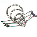8/16/24/35/45/128bits WS2812B 5050 Pixel LED Circle Ring Addressable RGB LED Module DC 5V for Arduino Raspberry Pi. 